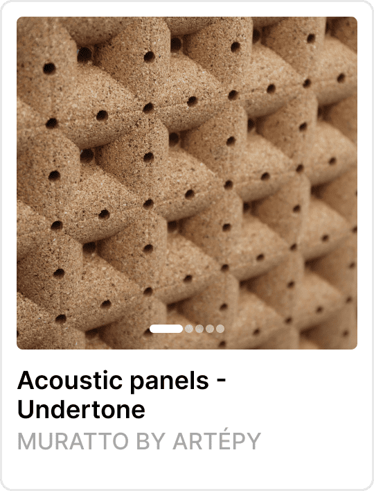 Produit Acoustic panels - Undertone de Muratto
